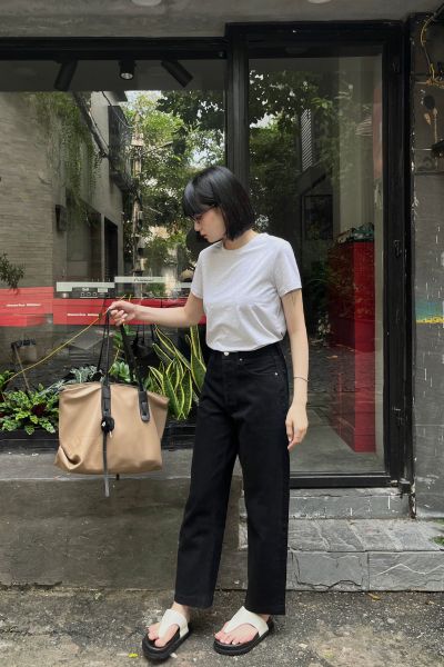 Áo Thun Nữ TheBlueTshirt Hero T - Light Grey