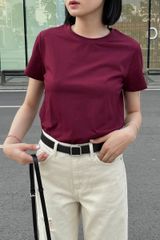Áo Thun Nữ TheBlueTshirt Hero T - Red Wine