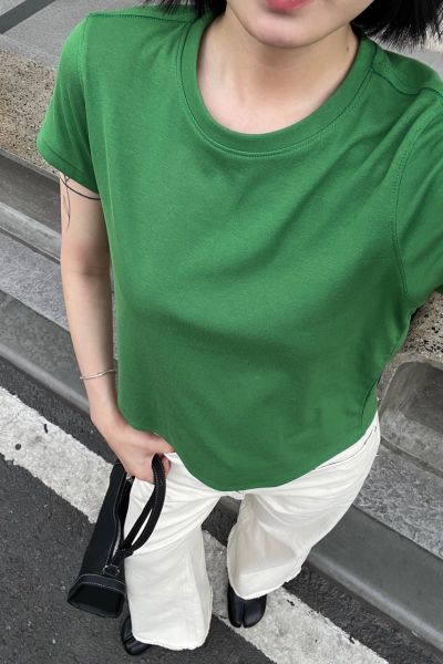 Áo Thun Nữ TheBlueTshirt 1990s Tshirt - Green Green