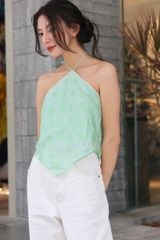 Yếm Nữ TheBlueTshirt Lụa Tơ Tằm Thiếu Nữ - Xanh Cốm