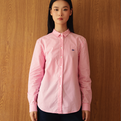 Áo Sơ Mi Nữ TheBlueTshirt The A Classic Shirt - Pink Gingham