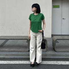 Áo Thun Nữ TheBlueTshirt 1990s Tshirt - Green Green