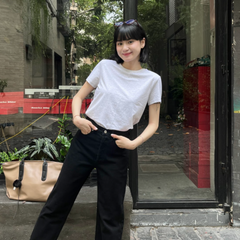 Áo Thun Nữ TheBlueTshirt Hero T - Light Grey