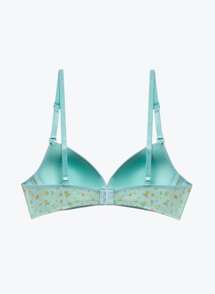 Áo Ngực Bralette Không Gọng Thun Lạnh Hoa Văn Active BRM07015