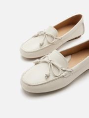 Giày Lười Nữ Pazzion Aria Bow Knot Moccasins