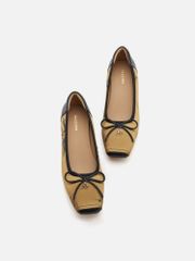 Giày Cao Gót Nữ Pazzion Ashlyn Printed Bow Heels