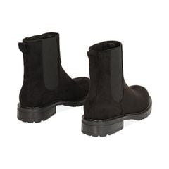 Giày Boots Nữ Primadonna Collection Black Microfiber Beatles