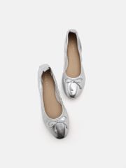 Giày Búp Bê Nữ Pazzion Avery Bow Covered Flats
