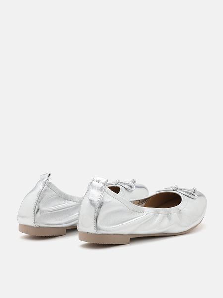 Giày Búp Bê Nữ Pazzion Avery Bow Covered Flats