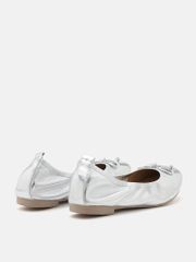Giày Búp Bê Nữ Pazzion Avery Bow Covered Flats