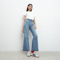 Quần Dài Nữ TheBlueTshirt Icon Jeans - Light Blue