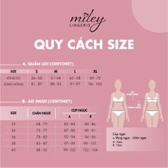 Combo 2 Áo Ngực Ren Không Gọng Mút Mỏng Miley Lingerie BRL02005-BRL09005