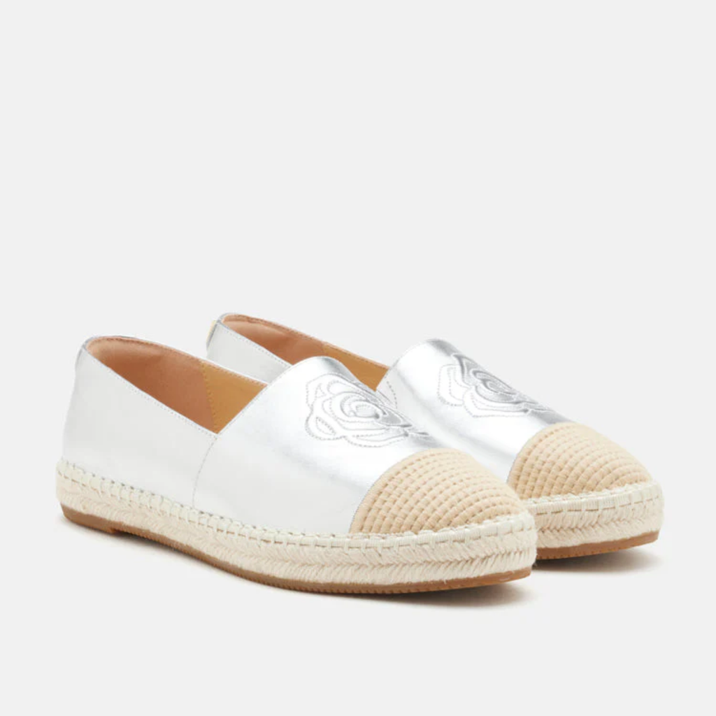 Giày lười Pazzion Brea Embossed Espadrille Flats