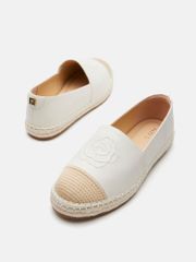 Giày Lười Nữ Pazzion Brea Embossed Espadrille Flats