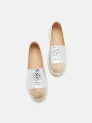 Giày Lười Nữ Pazzion Brea Embossed Espadrille Flats