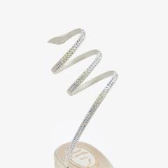 Giày Cao Gót Nữ Rene Caovilla Flat Satin Sandals Cleo