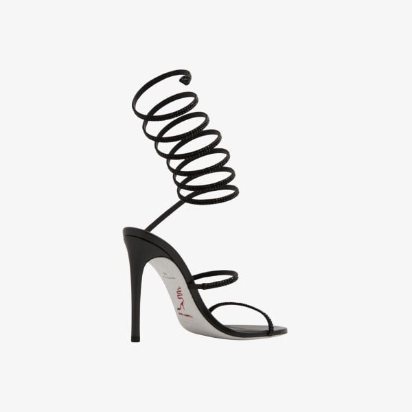 Giày Cao Gót Nữ Rene Caovilla Cleo Crystal-Embellished Sandals