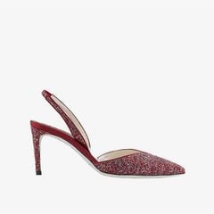 Giày Cao Gót Nữ Rene Caovilla Ladies Vivienne Crystal Slingback Pumps