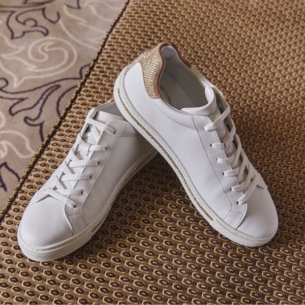 Giày Sneakers Nữ Rene Caovilla Xtra Crystal Sneaker 15
