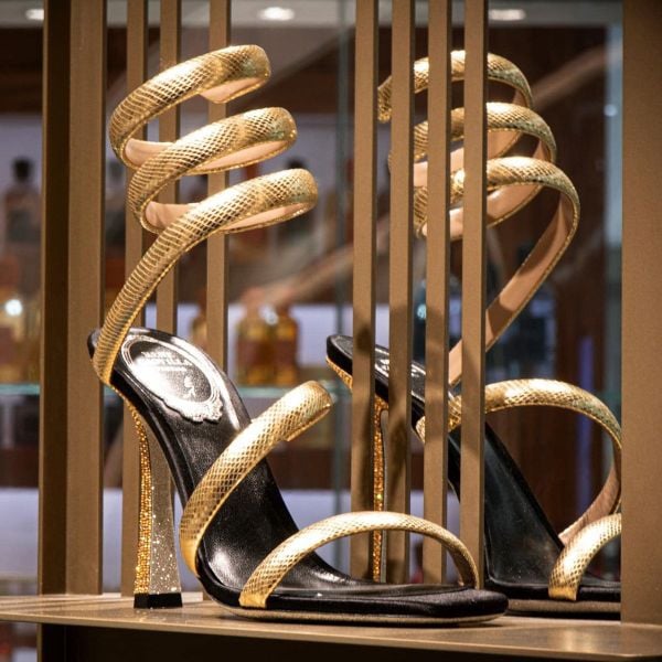 Giày Cao Gót Nữ Rene Caovilla Cleopatra Sandals