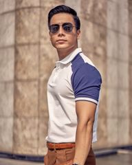 Áo Polo Nam Cotton Trắng New Ways