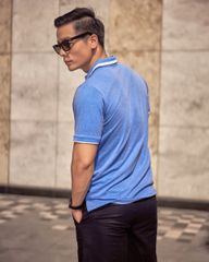 Áo Polo Nam Cotton Xanh New Ways