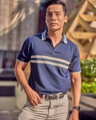 Áo Polo Nam Cotton Xanh New Ways