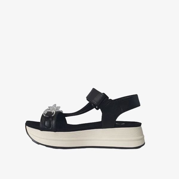 [Trưng bày] Giày Sandals Nữ XTI Black Pu Ladies