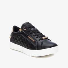 [Trưng bày] Giày Sneakers Nữ XTI Black Pu Ladies Shoes