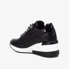 [Trưng bày] Giày Sneakers Nữ XTI Black Pu Ladies Shoes