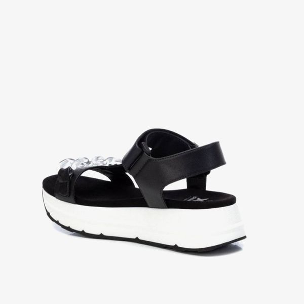 [Trưng bày] Giày Sandals Nữ XTI Black Pu Ladies