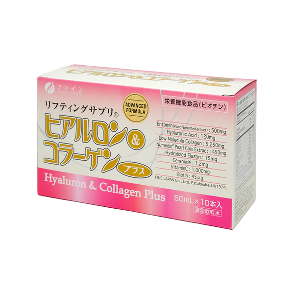 Collagen Nước Hyaluron & Collagen Plus