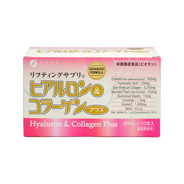 Collagen Nước Hyaluron & Collagen Plus