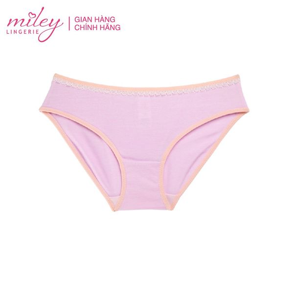 Combo 10 Quần Lót Thun Lạnh Viền Ren Trơn Comfort Miley Lingerie BMS_00 - Màu Ngẫu Nhiên