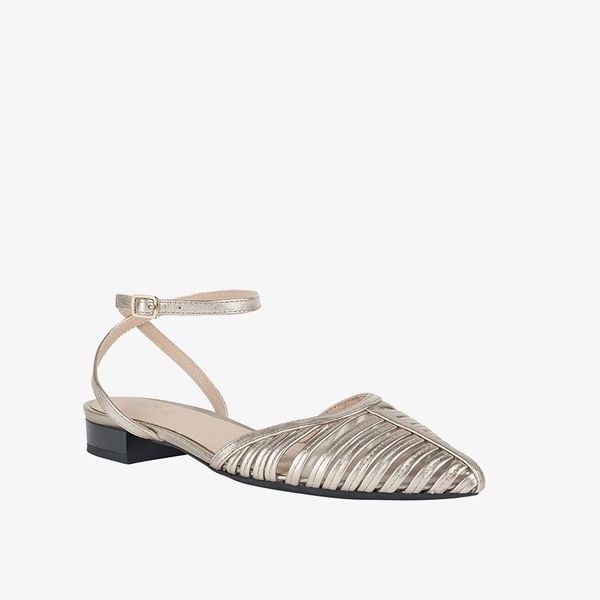 Giày Sandals Nữ GEOX D Charyssa C Metal.Lea