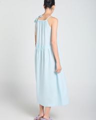 Đầm Nữ F2 Linen Xanh A Touch Of Effortless Elegance