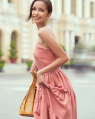 Đầm Linen Ruốc City Girls