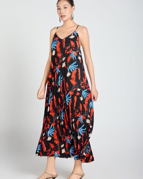 Đầm Nữ F2 Voan Nữ Hoa A Touch Of Effortless Elegance