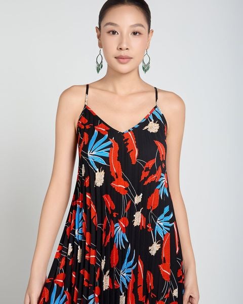 Đầm Nữ F2 Voan Nữ Hoa A Touch Of Effortless Elegance