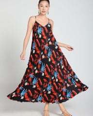 Đầm Nữ F2 Voan Nữ Hoa A Touch Of Effortless Elegance