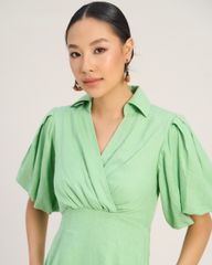 Đầm Linen Nữ F2 Xanh The Art Of Styling