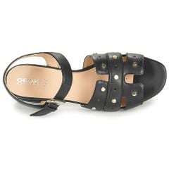 Giày Sandals Nữ GEOX Wistrey S. C Smo.Lea