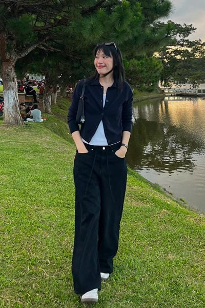 Quần Dài Nữ TheBlueTshirt  Daughter Jeans - Favorite Black