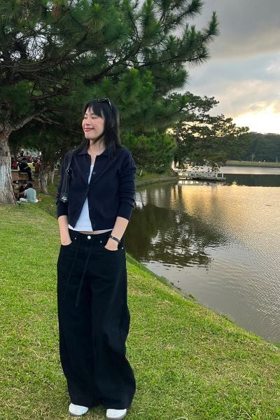 Quần Dài Nữ TheBlueTshirt  Daughter Jeans - Favorite Black