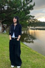 Quần Dài Nữ TheBlueTshirt  Daughter Jeans - Favorite Black