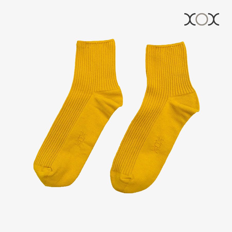 Vớ XOX Unisex - Màu Vàng Đậm