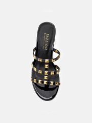 Dép Nữ Pazzion Dion Studded Slide Sandals