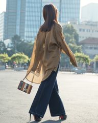 Quần Dài Jean Nữ F2 Đen City Girl