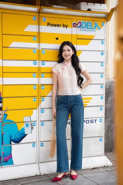 Áo Nữ TheBlueTshirt Cánh Lụa Tơ Tằm - Hồng Dâu