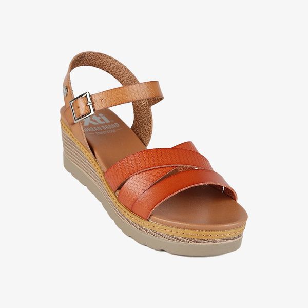 [Trưng bày] Giày Đế Xuồng Nữ XTI Camel Pu Ladies Sandals